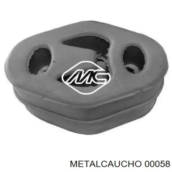 Купити 00058 Metalcaucho Подушка глушника