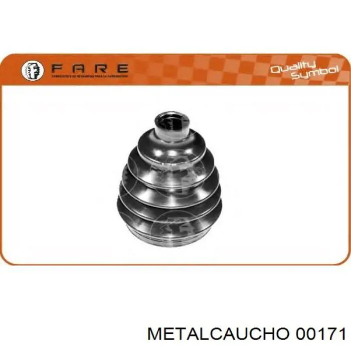 00171 Metalcaucho пильник шруса зовнішній, передній піввісі