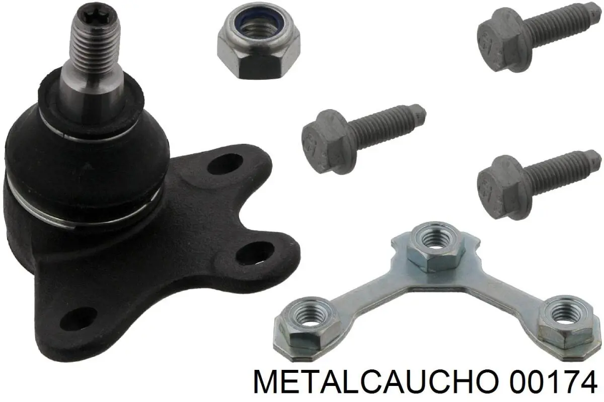 00174 Metalcaucho пильник шруса зовнішній, передній піввісі