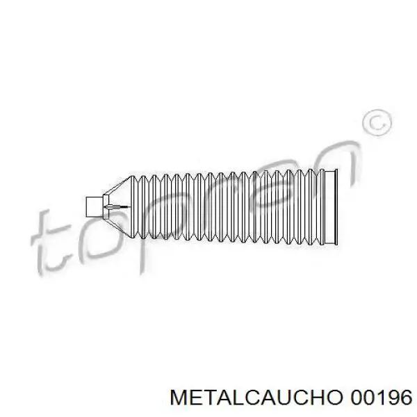 Купити 00196 Metalcaucho Пильник тяги