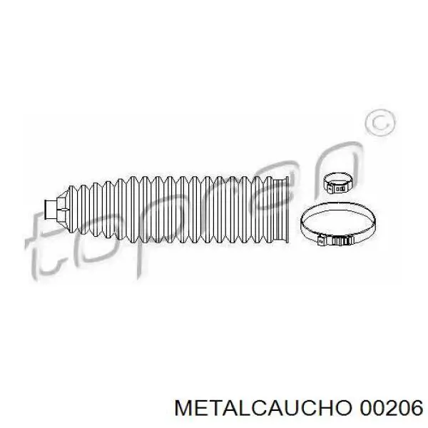 00206 Metalcaucho пильник рульового механізму/рейки