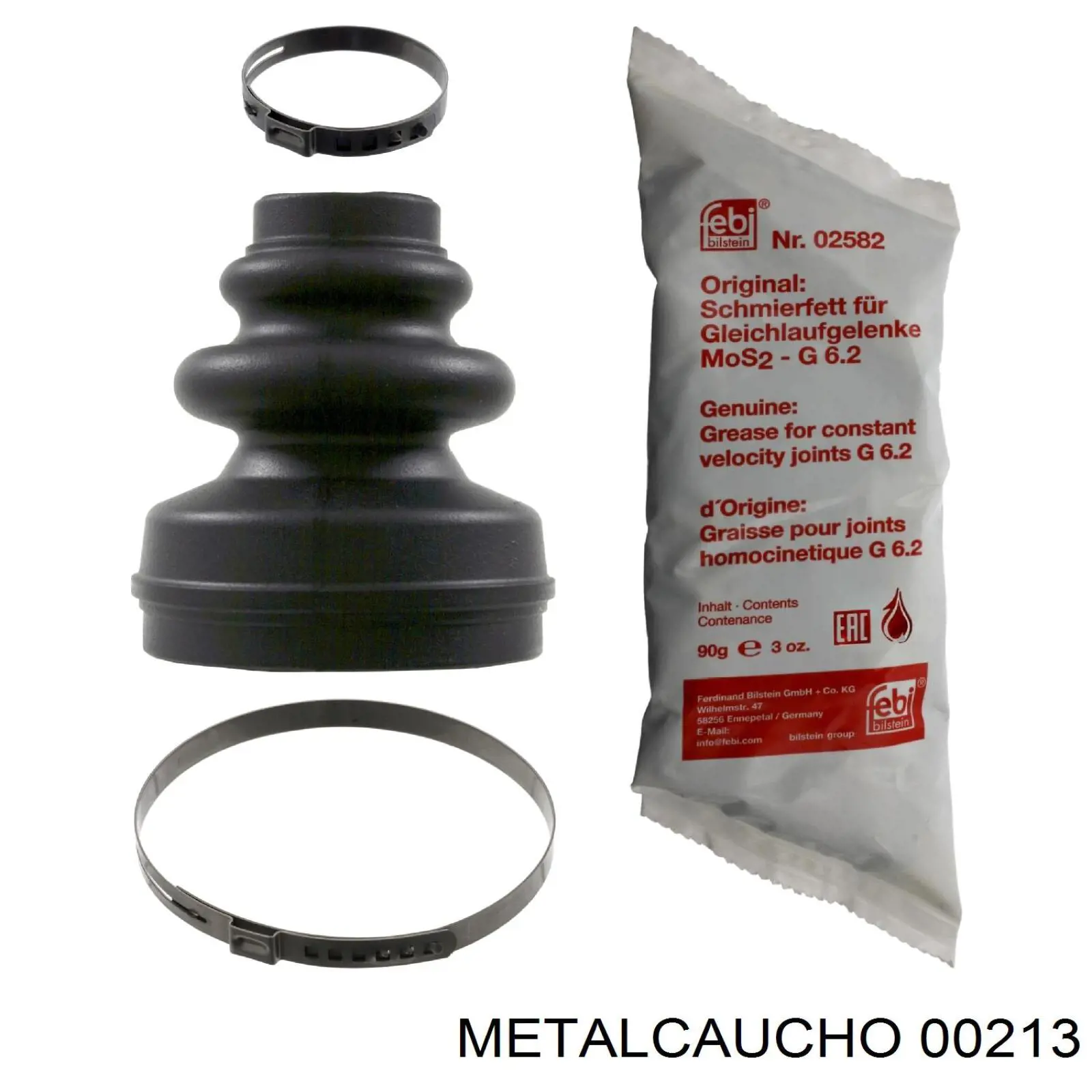 00213 Metalcaucho пильник шруса внутрішній, передній піввісі