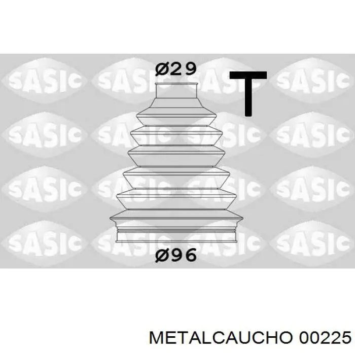 Пильник ШРУСа зовнішній 9564478680 Fiat/Alfa/Lancia