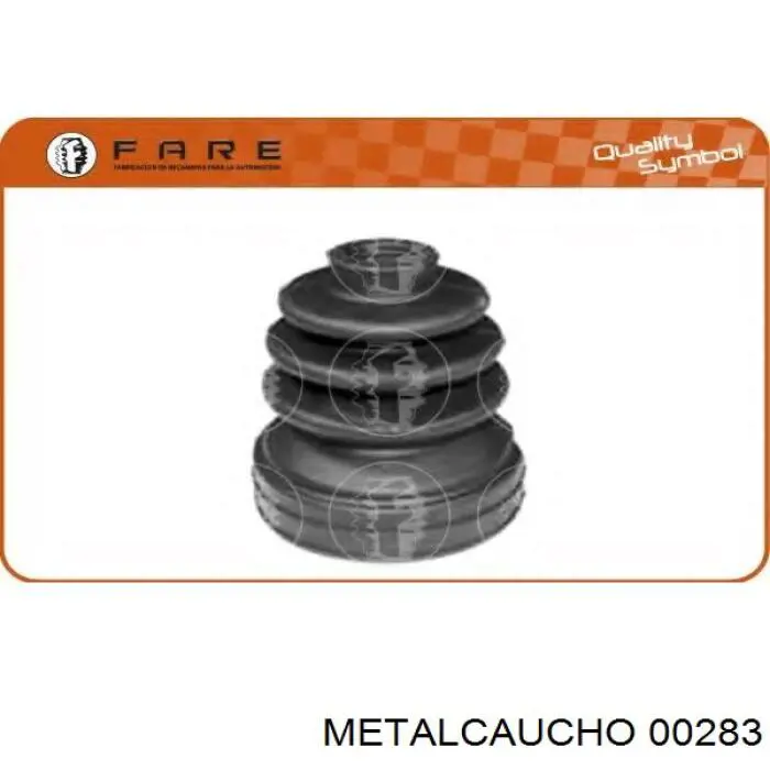 00283 Metalcaucho пильник шруса внутрішній, передній піввісі