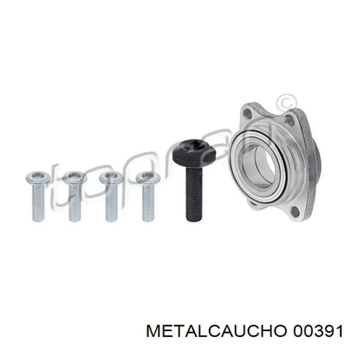 00391 Metalcaucho пильник шруса зовнішній, передній піввісі
