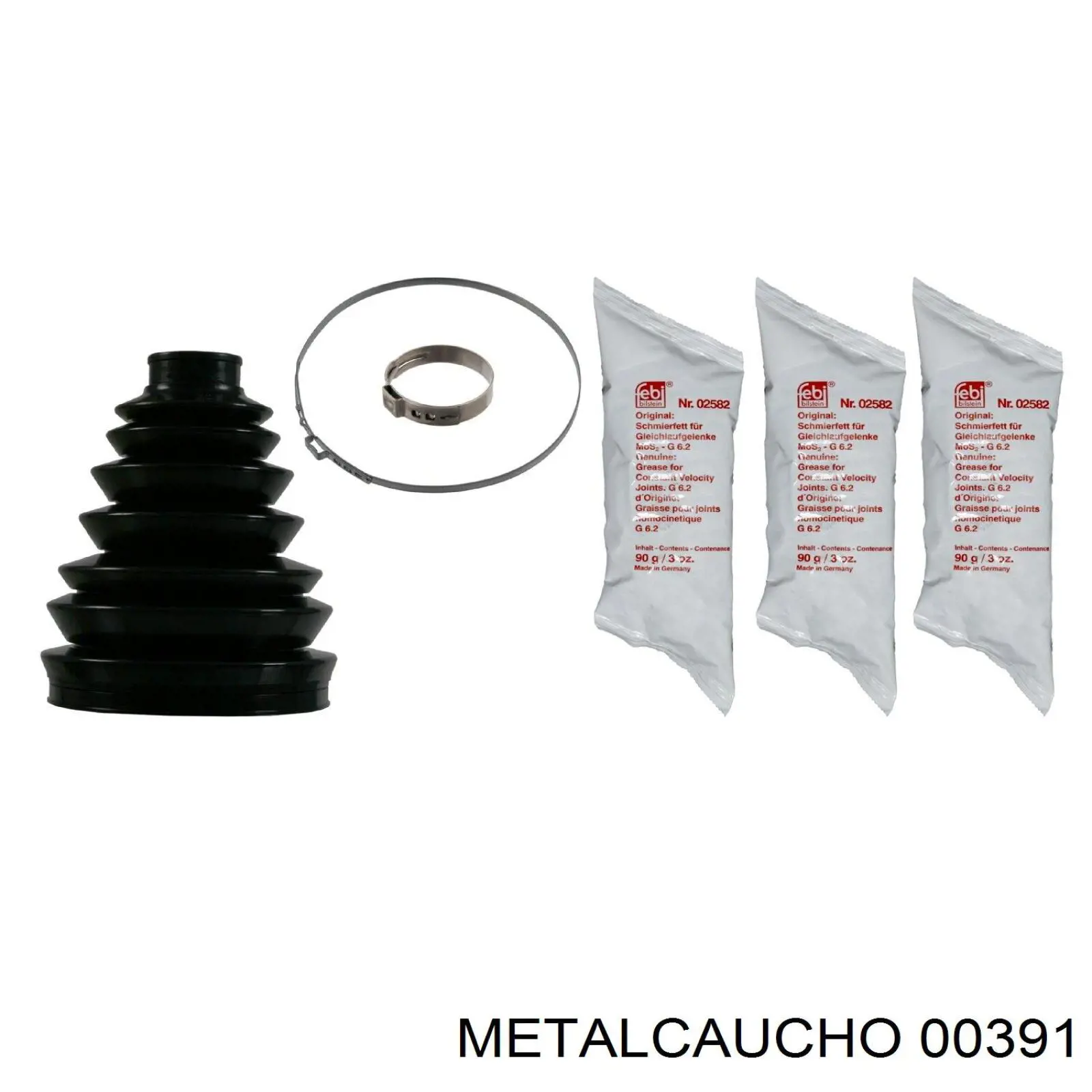 Купити 00391 Metalcaucho Пильник шарніра приводу