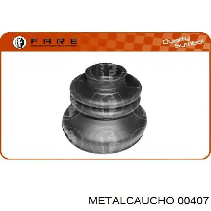 00407 Metalcaucho пильник шруса внутрішній, передній піввісі