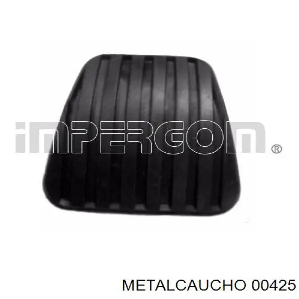 00425 Metalcaucho накладка педалі зчеплення
