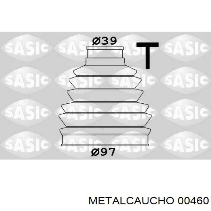 Пильник шарніра кутових швидкостей зовнішній передній Metalcaucho 00460 ціна, від 6.20 USD