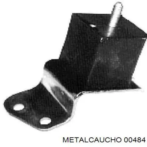 00484 Metalcaucho подушка (опора двигуна, ліва)