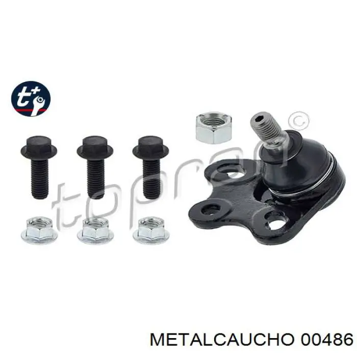 Купити 00486 Metalcaucho Сайлентблок передньої підвіски