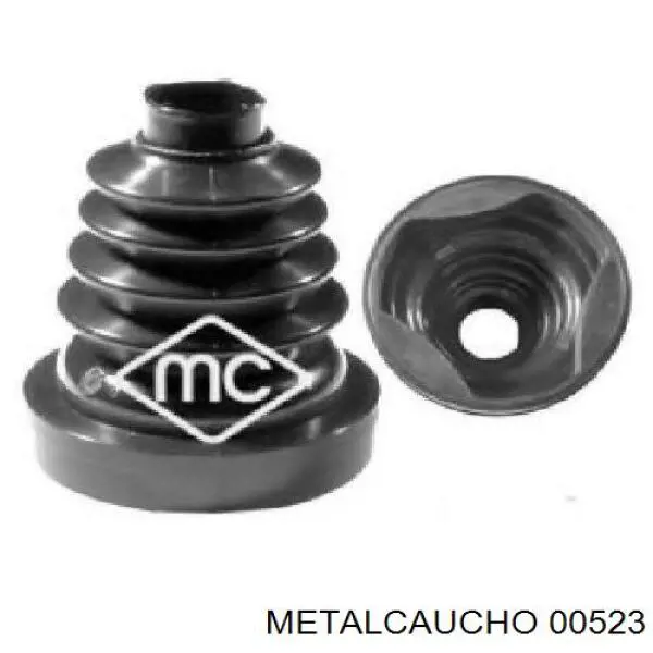 Купити 00523 Metalcaucho Пильник шарніра кутових швидкостей внутрішній передній