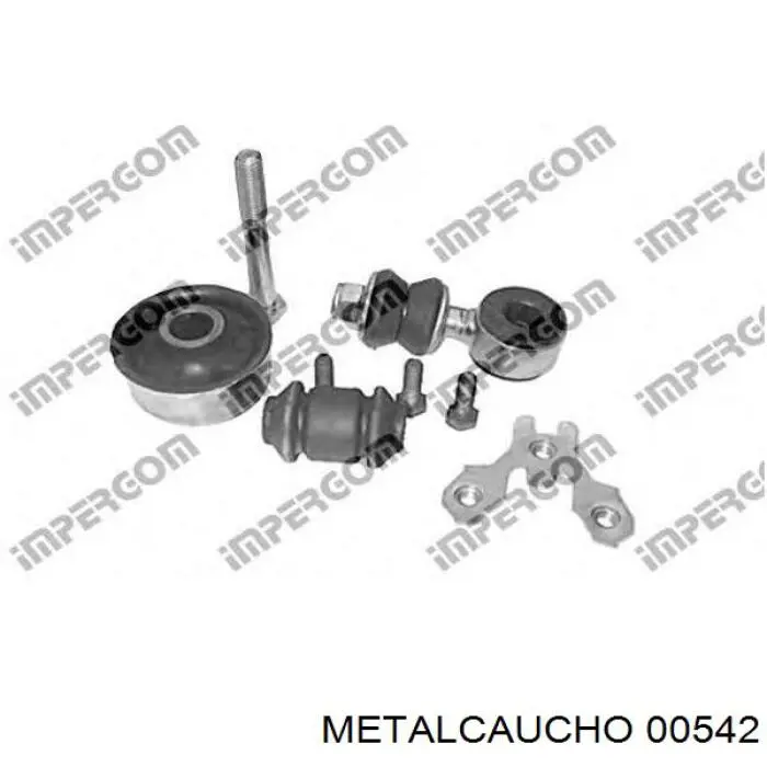 Сайлентблок переднього важеля 00542 Metalcaucho