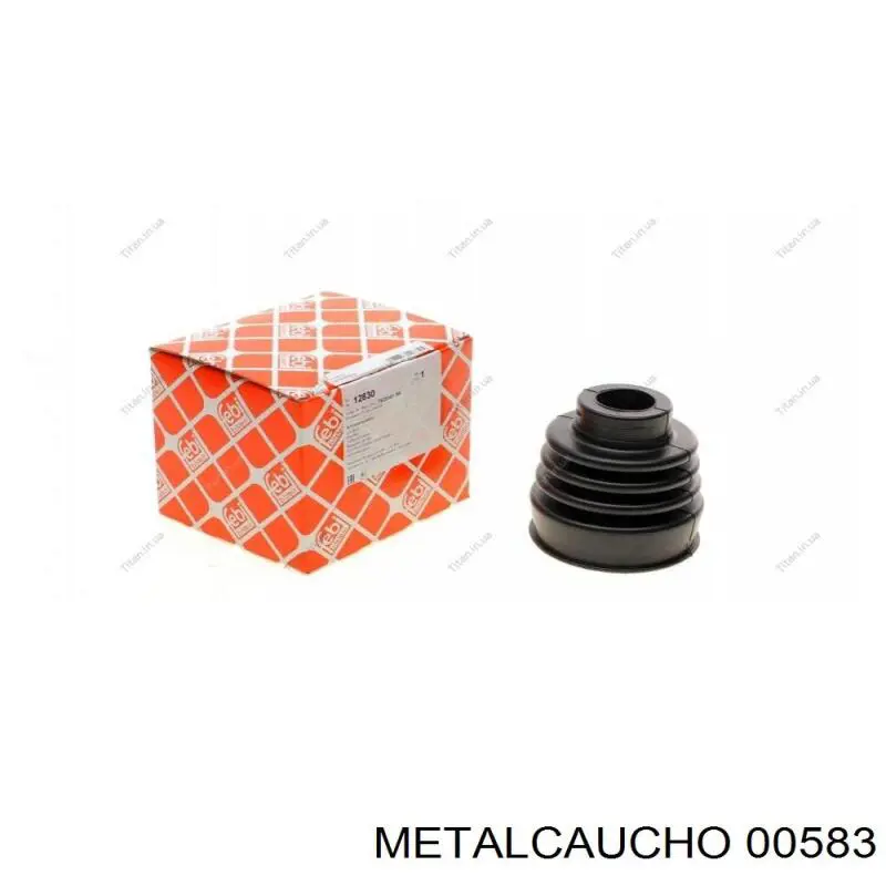 Пильник гранати внутрішній, передній півосі Metalcaucho 00583 ціна, від 8.02 USD