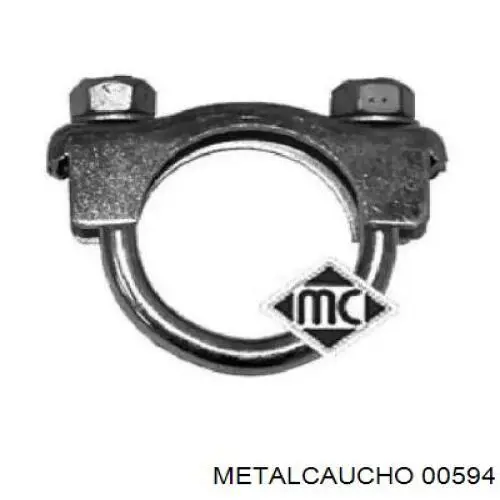 Зєднувальний хомут випускного колектора Metalcaucho 00594 ціна, від 2.34 USD