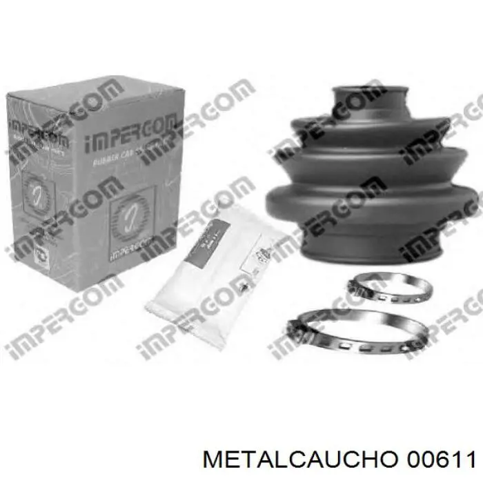 00611 Metalcaucho пильник шруса внутрішній, передній піввісі