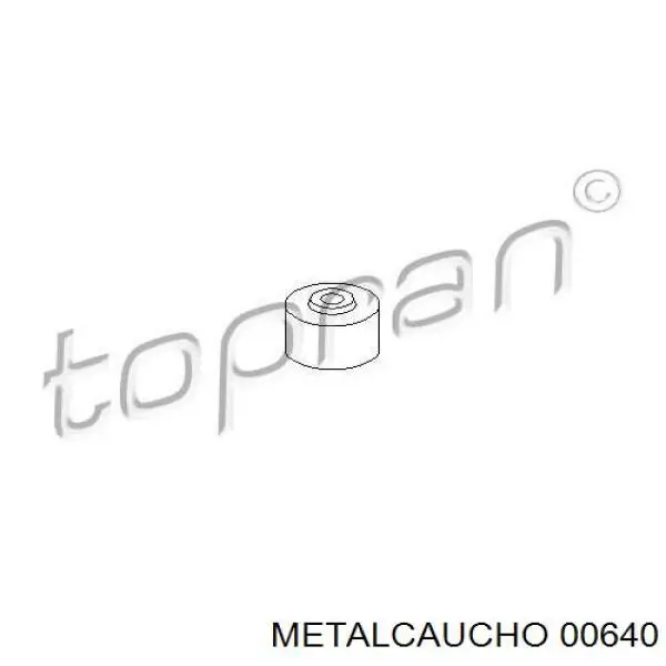 Втулка стійки переднього стабілізатора Metalcaucho 00640