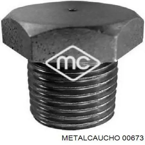 00673 Metalcaucho пробка піддона двигуна