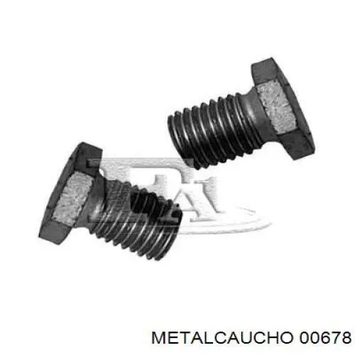 Пробка піддона двигуна Metalcaucho 00678 ціна, від 1.36 USD