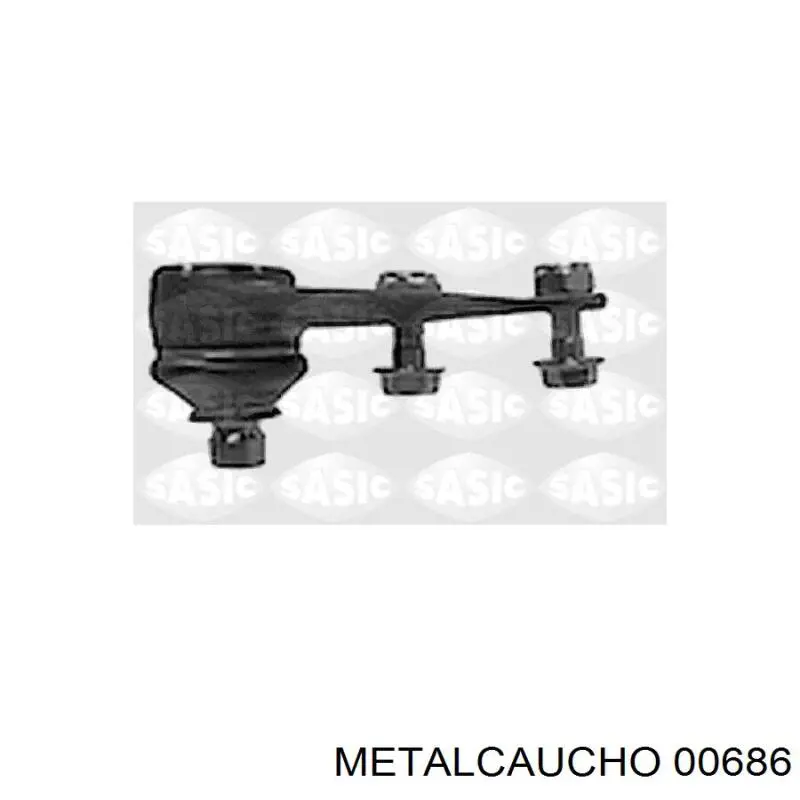 Купити 00686 Metalcaucho Сайлентблок передньої підвіски