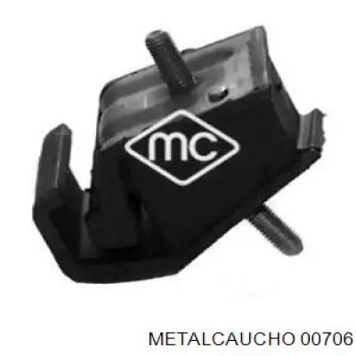 00706 Metalcaucho подушка (опора двигуна, ліва передня)
