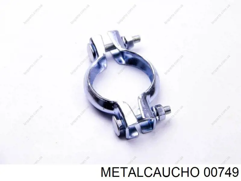 Кронштейн/хомут глушника, задній 00749 Metalcaucho