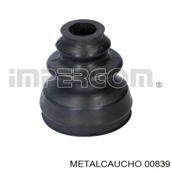 00839 Metalcaucho пильник шруса внутрішній, передній піввісі