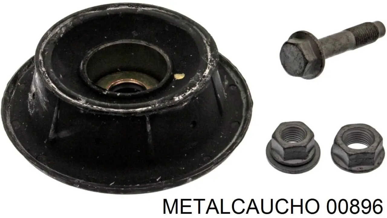 00896 Metalcaucho опора амортизатора переднього