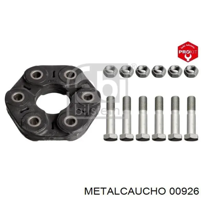 00926 Metalcaucho муфта кардана еластична