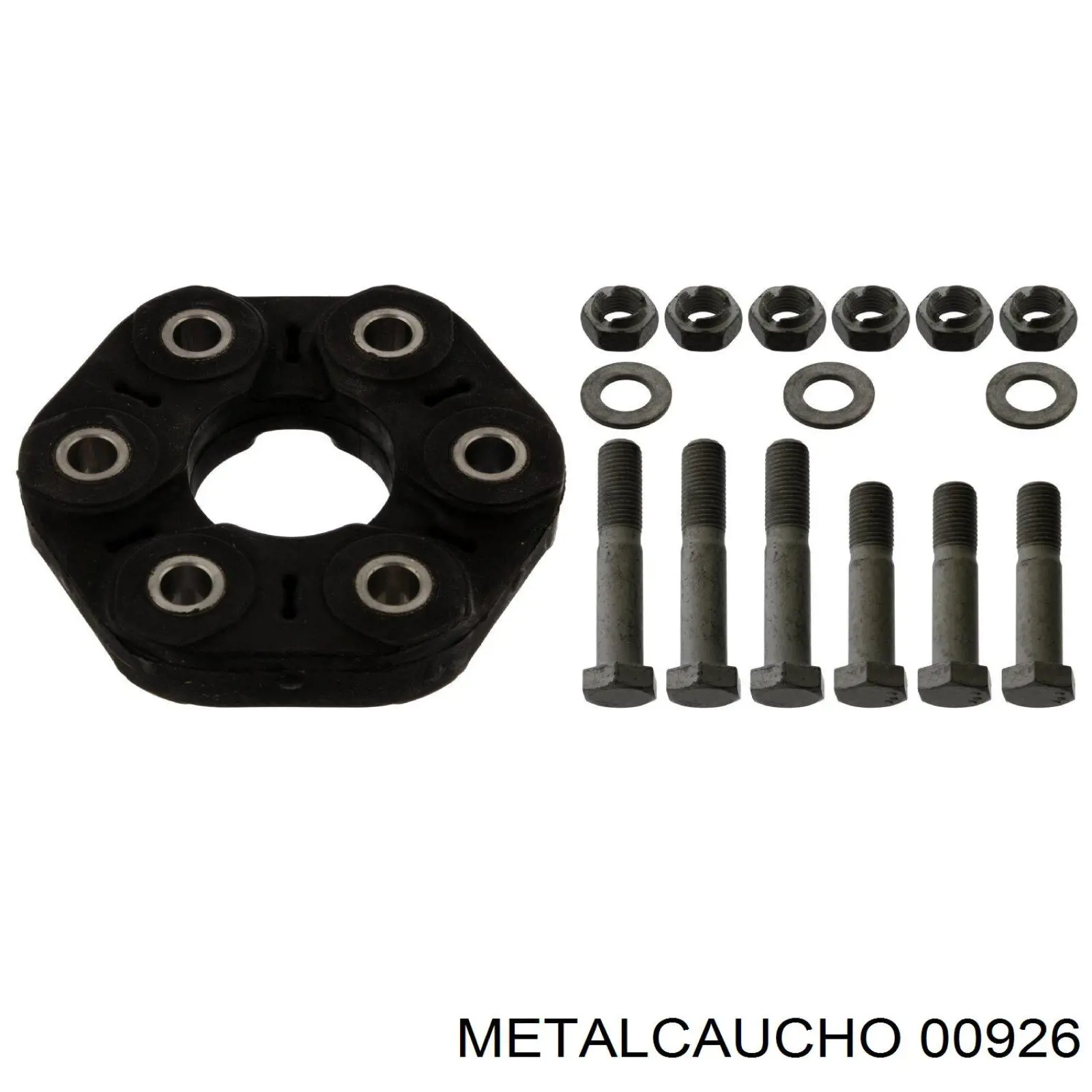 Муфта еластична карданного вала Metalcaucho 00926 ціна, від 19.00 USD