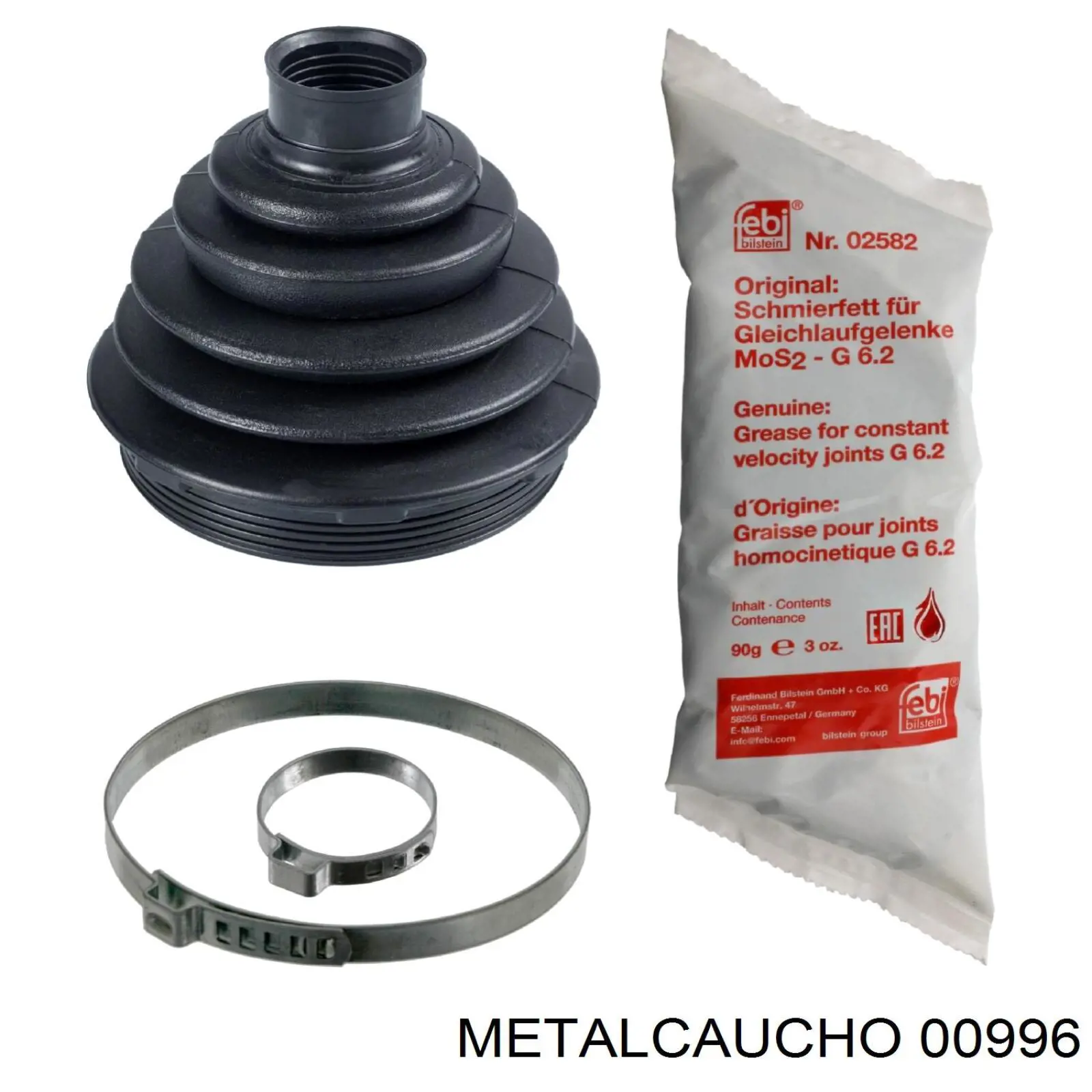 00996 Metalcaucho пильник шруса зовнішній, передній піввісі