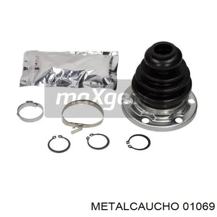 Купити 01069 Metalcaucho Пильник шарніра кутових швидкостей внутрішній передній