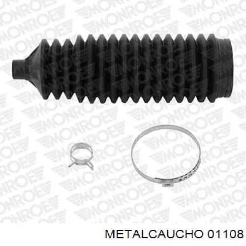 01108 Metalcaucho пильник рульового механізму/рейки