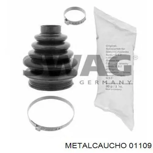 01109 Metalcaucho пильник шруса зовнішній, передній піввісі
