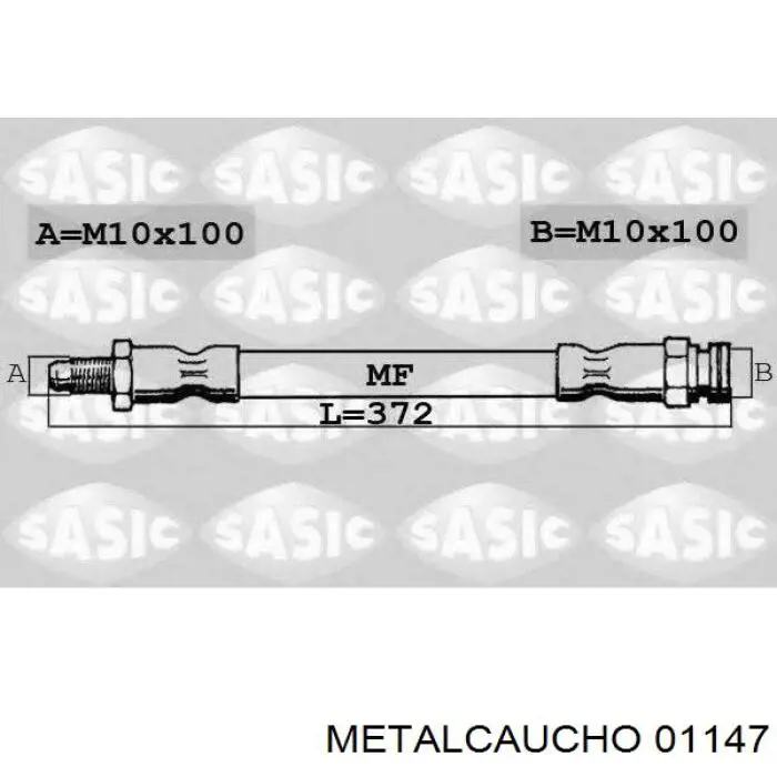 Пильник ШРУСа внутрішній 01147 Metalcaucho