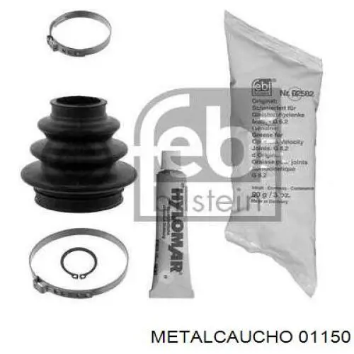 01150 Metalcaucho пильник шруса зовнішній, задньої піввісі