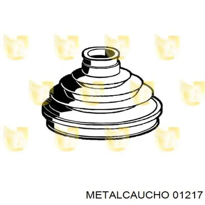 Пильник ШРУСа зовнішній 01217 Metalcaucho