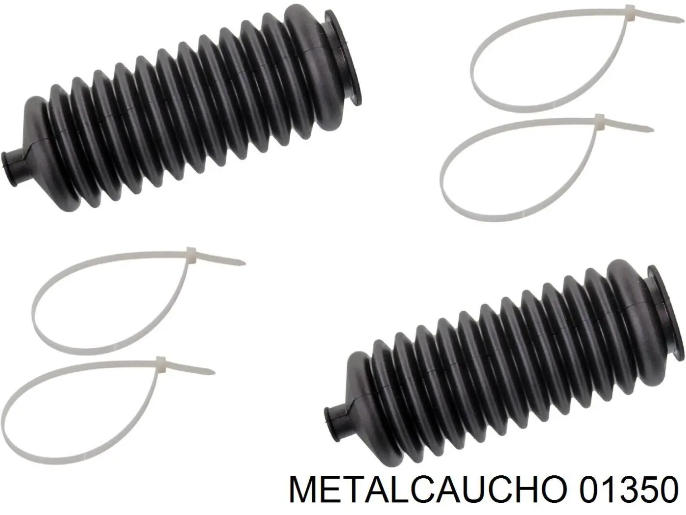 01350 Metalcaucho пильник рульового механізму/рейки