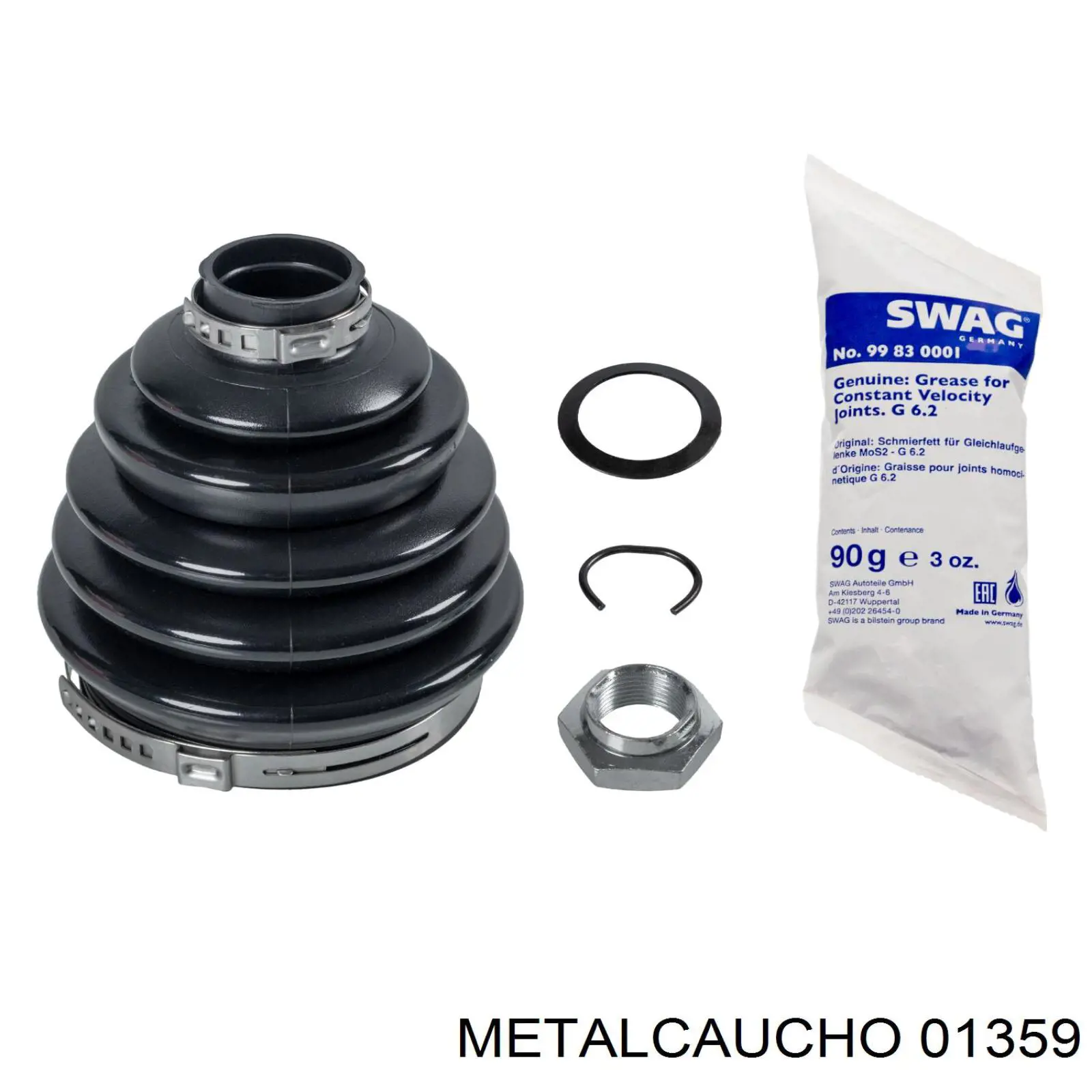 Купити 01359 Metalcaucho Пильник шарніра приводу