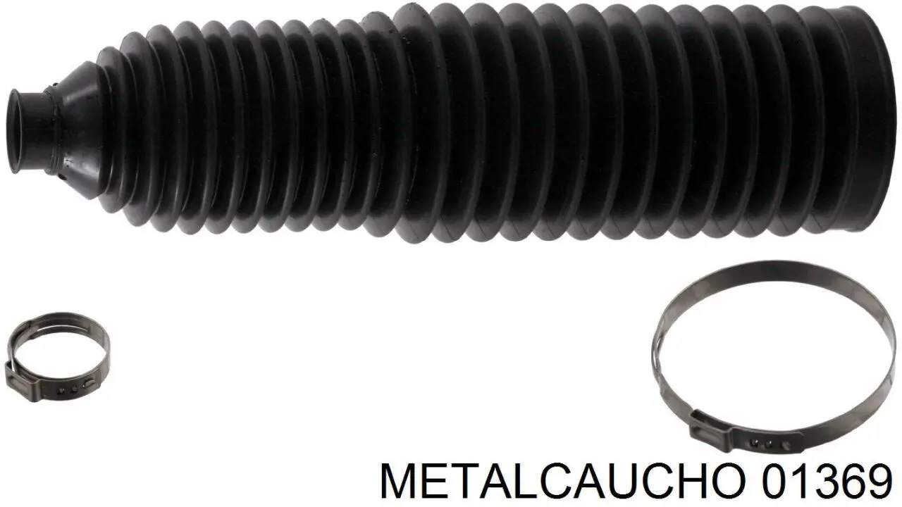 01369 Metalcaucho пильник рульового механізму/рейки, правий