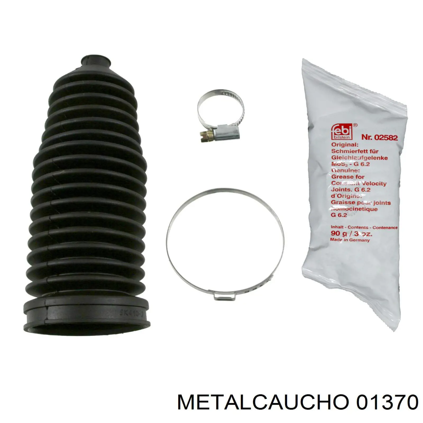 01370 Metalcaucho пильник рульового механізму/рейки