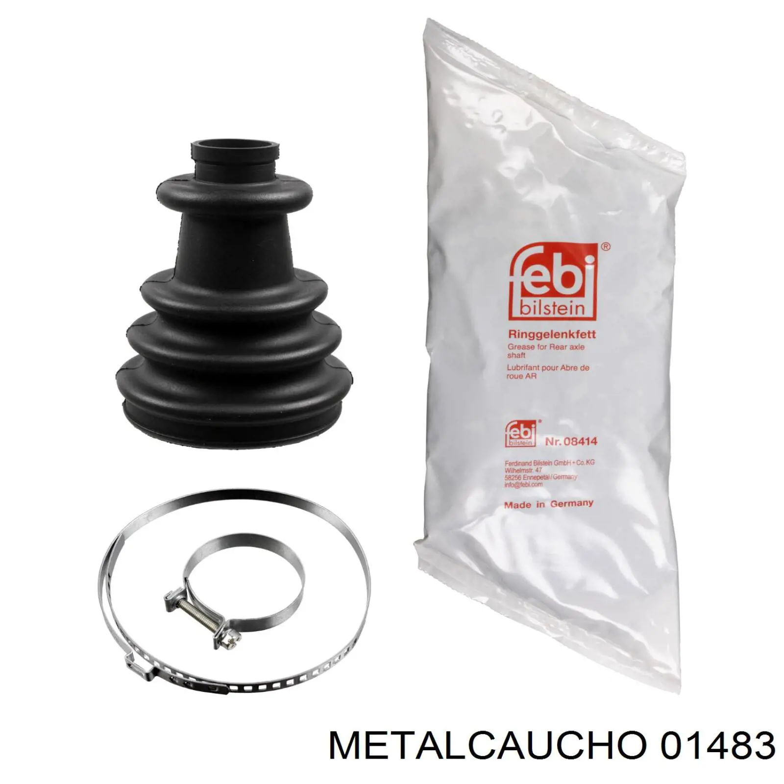 01483 Metalcaucho пильник шруса зовнішній, передній піввісі