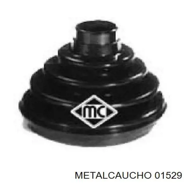 Купити 01529 Metalcaucho Пильник шарніра кутових швидкостей внутрішній передній