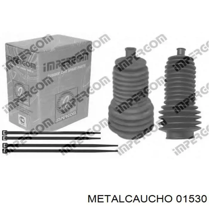 Пильник рульової рейки 01530 Metalcaucho