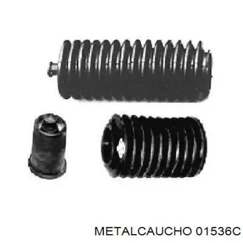 Пильник рульового механізму/рейки, правий Metalcaucho 01536C ціна, від 4.07 USD