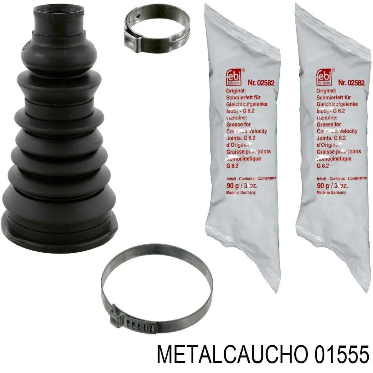 Пильник ШРУСа зовнішній 01555 Metalcaucho