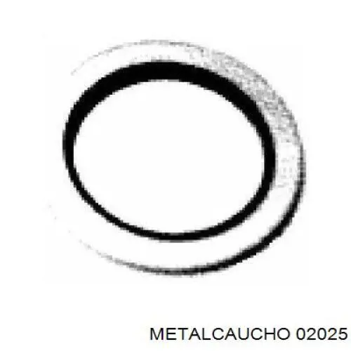 02025 Metalcaucho прокладка пробки піддону двигуна
