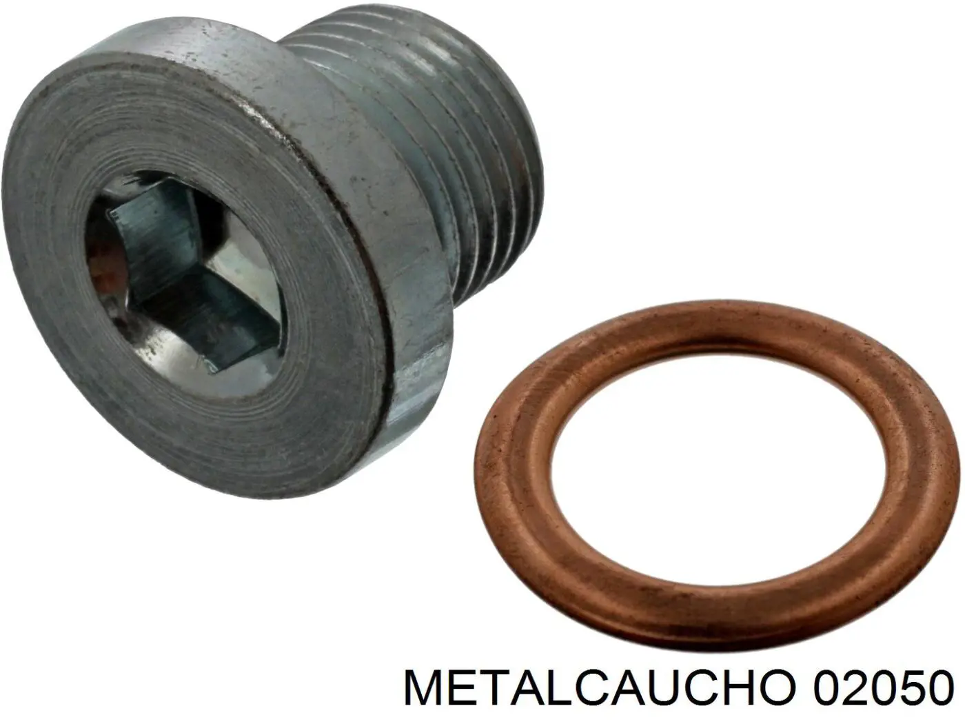 02050 Metalcaucho прокладка пробки піддону двигуна