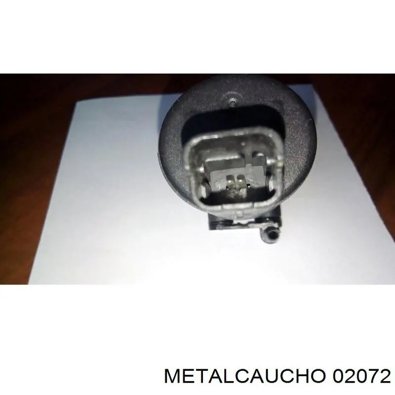02072 Metalcaucho насос-двигун омивача скла, переднього