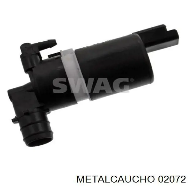Купити 02072 Metalcaucho Мотор омивача лобового скла